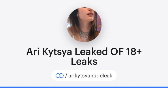 OnlyFans model Ari Kytsya reveals her true feelings about celebrity ... Best ari kytsya leaked videos
